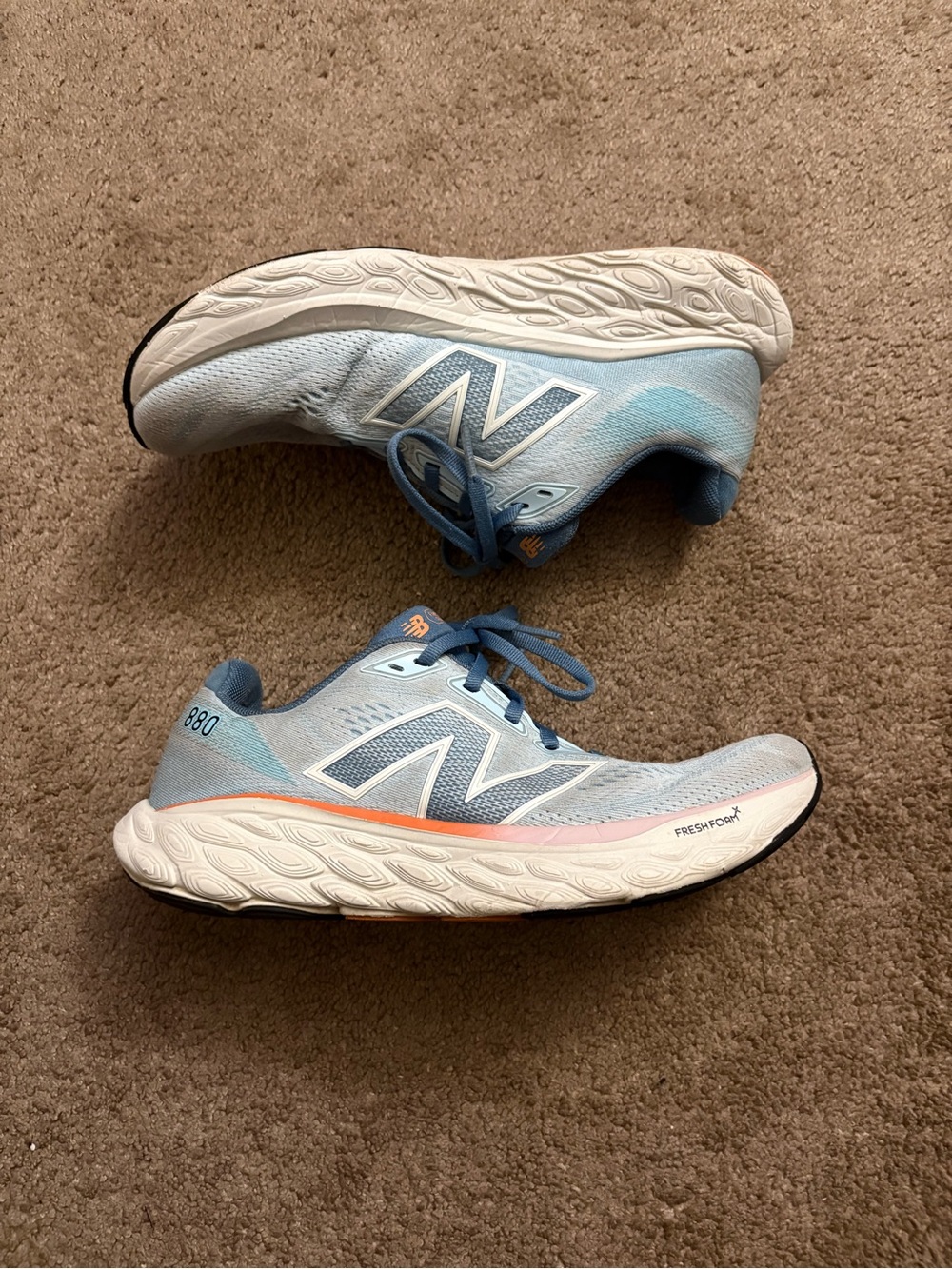 New Balance Fresh Foam X 880v14 W880J14 Athletic Shoes Unisex M7/W8.5 Mesh